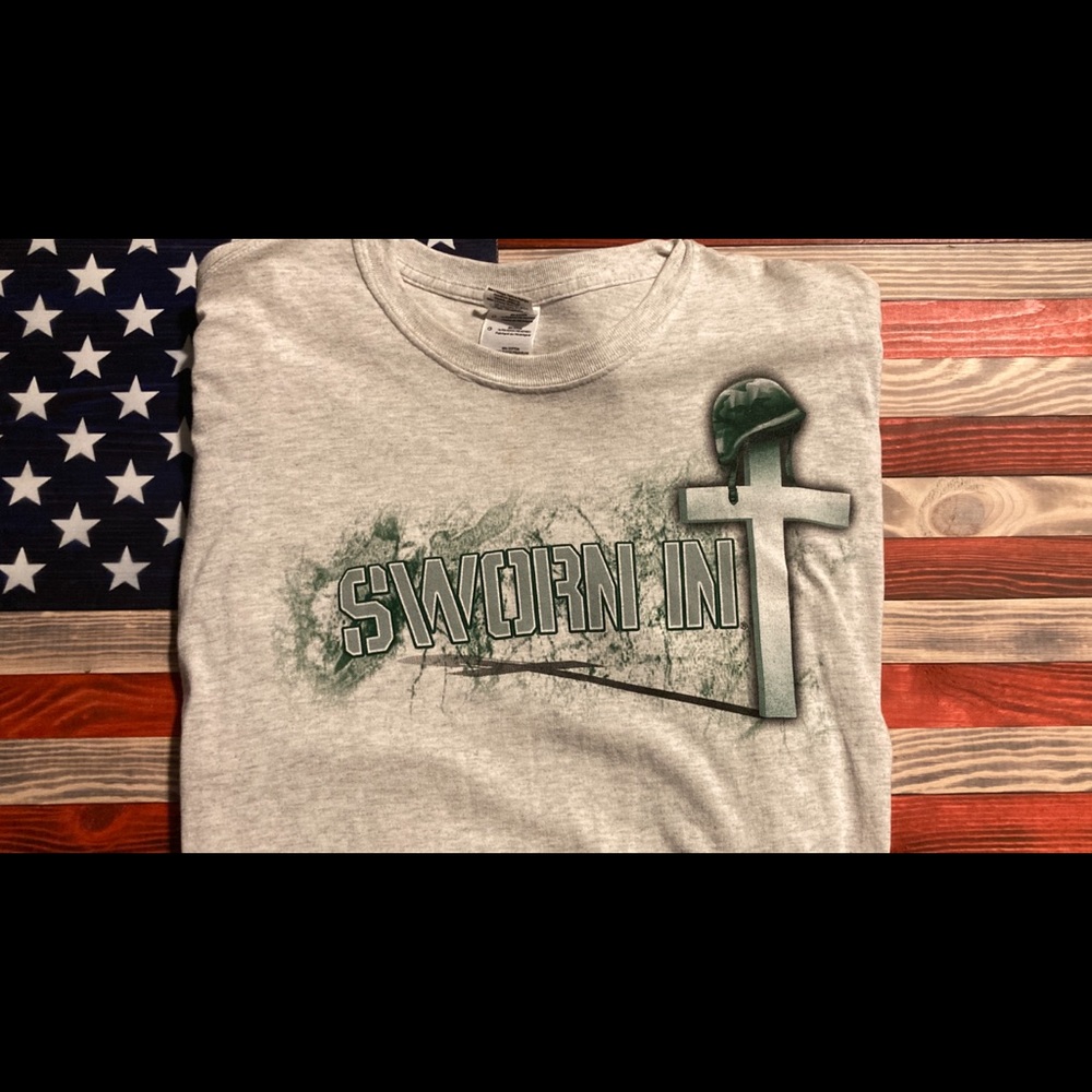Men’s patriotic army military shirt
